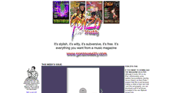Desktop Screenshot of gonzoweekly.com